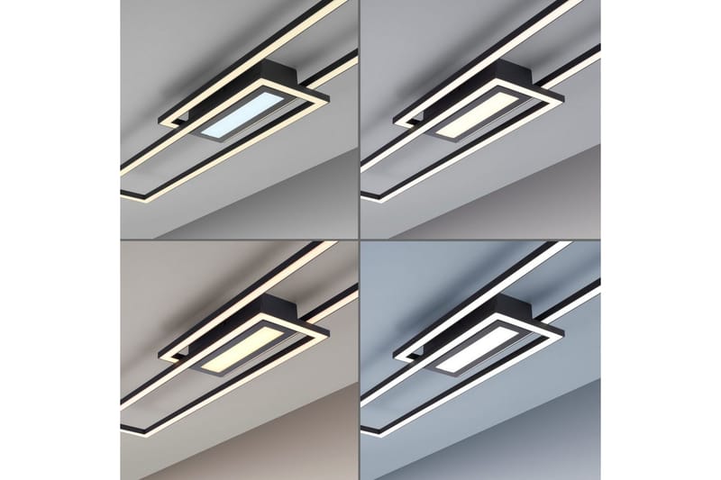 Loftlampe Asmin - 17,9x5x95 cm - Belysning - Lamper & indendørsbelysning - Soveværelse lampe - Taklampa sovrum