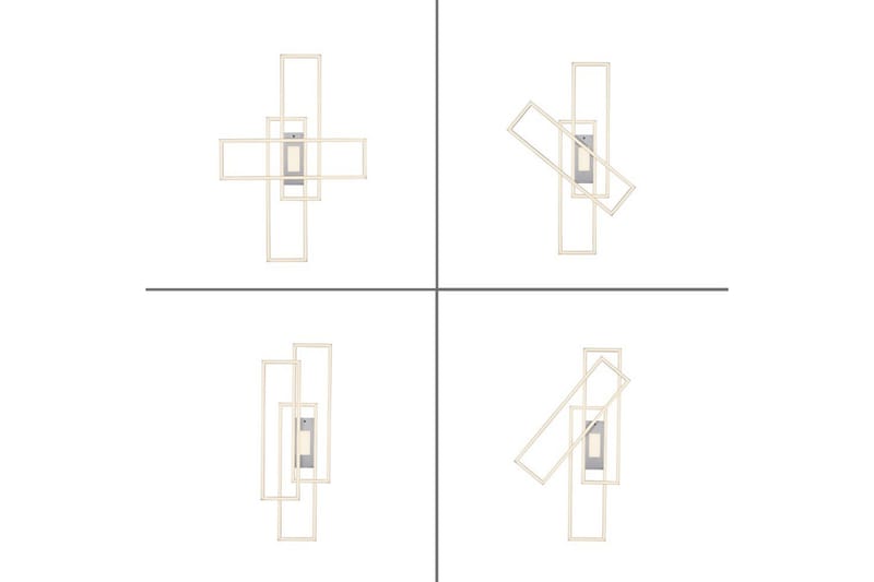 Loftlampe Asmin - 69,4x6,8x98,9 cm - Belysning - Lamper & indendørsbelysning - Soveværelse lampe - Taklampa sovrum