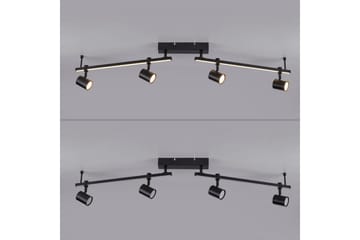 Loftlampe Barik - 101x18x123 cm - Belysning - Lamper & indendørsbelysning - Soveværelse lampe - Taklampa sovrum