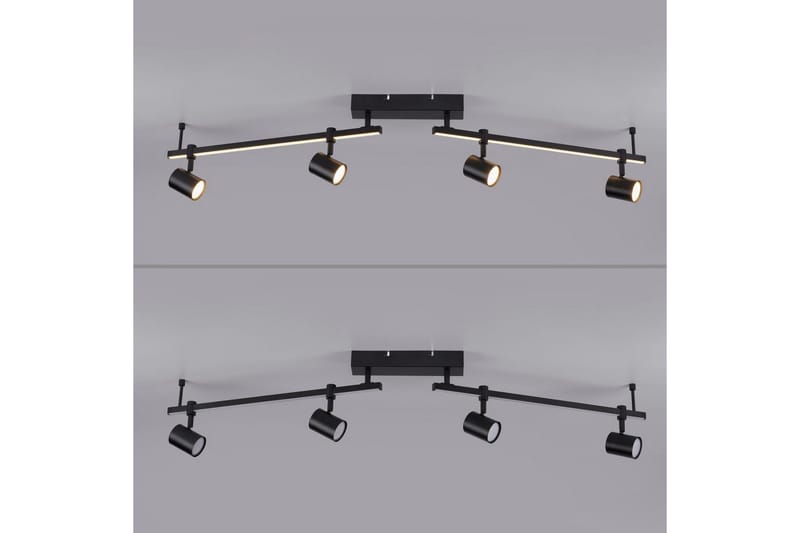 Loftlampe Barik - 101x18x123 cm - Belysning - Lamper & indendørsbelysning - Soveværelse lampe - Taklampa sovrum