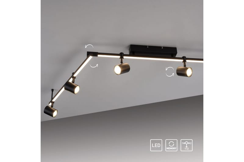 Loftlampe Barik - 120x21x188 cm - Belysning - Lamper & indendørsbelysning - Soveværelse lampe - Taklampa sovrum