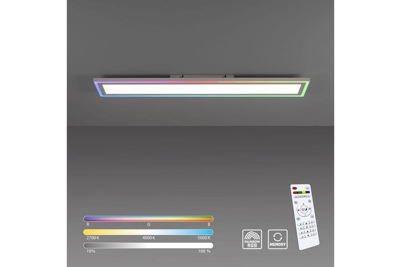 Loftlampe Edging - 18x5,2x100 cm - Belysning - Lamper & indendørsbelysning - Soveværelse lampe - Taklampa sovrum