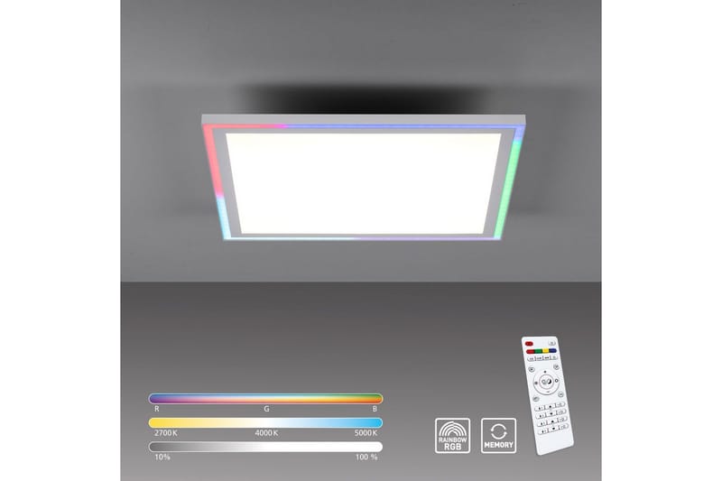 Loftlampe Edging - 40x5,2x40 cm - Belysning - Lamper & indendørsbelysning - Soveværelse lampe - Taklampa sovrum