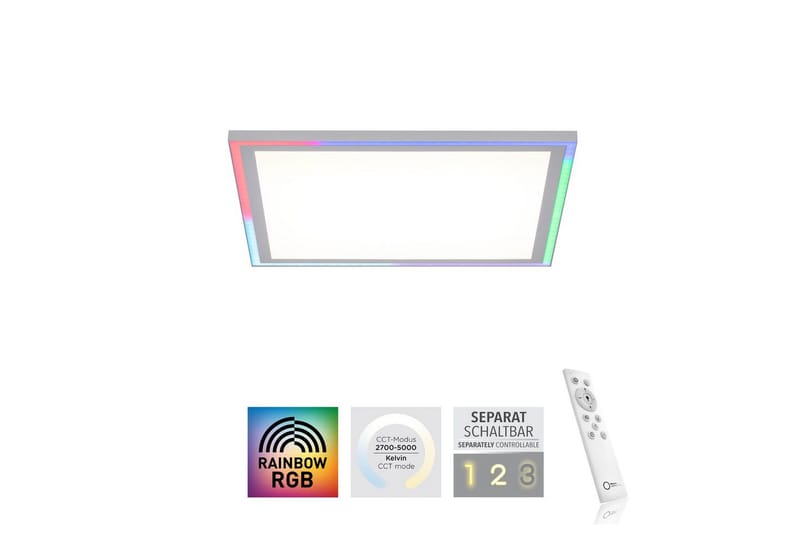 Loftlampe Edging - 40x5,2x40 cm - Belysning - Lamper & indendørsbelysning - Soveværelse lampe - Taklampa sovrum