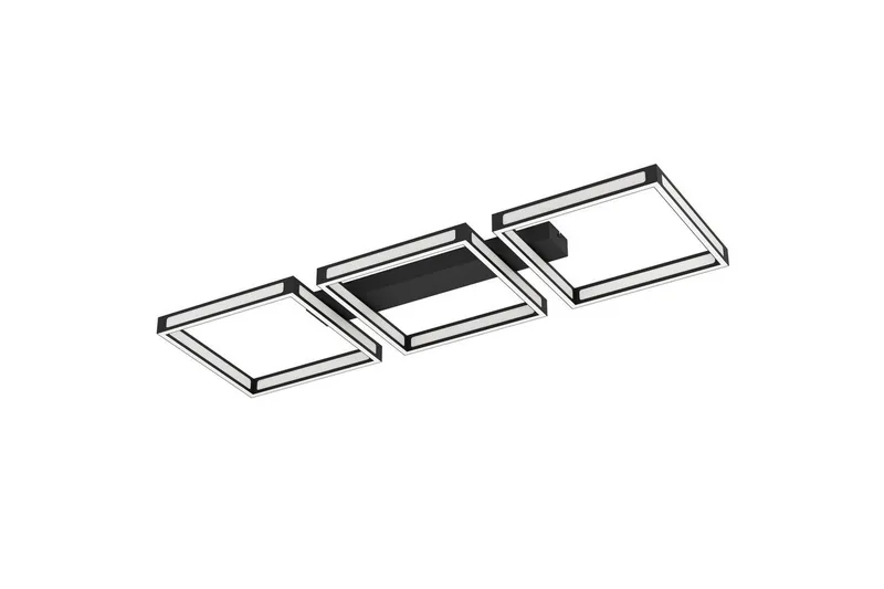 Loftlampe Eglo Altaflor 1000x315 mm Sort Hvid, Sort