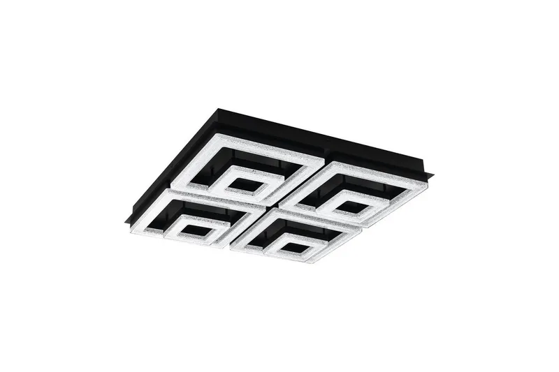 Loftlampe Eglo Fradelo 1 520x520 mm, Sort