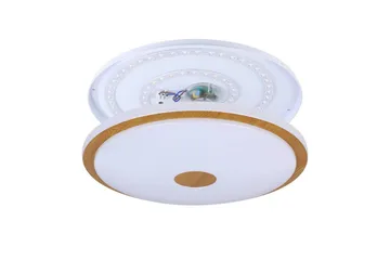 Loftlampe Eglo Lanciano 1 480 mm - Hvid/Brun - Belysning - Lamper & indendørsbelysning - Soveværelse lampe - Taklampa sovrum