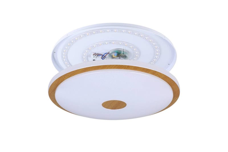 Loftlampe Eglo Lanciano 1 480 mm - Hvid/Brun - Belysning - Lamper & indendørsbelysning - Soveværelse lampe - Taklampa sovrum