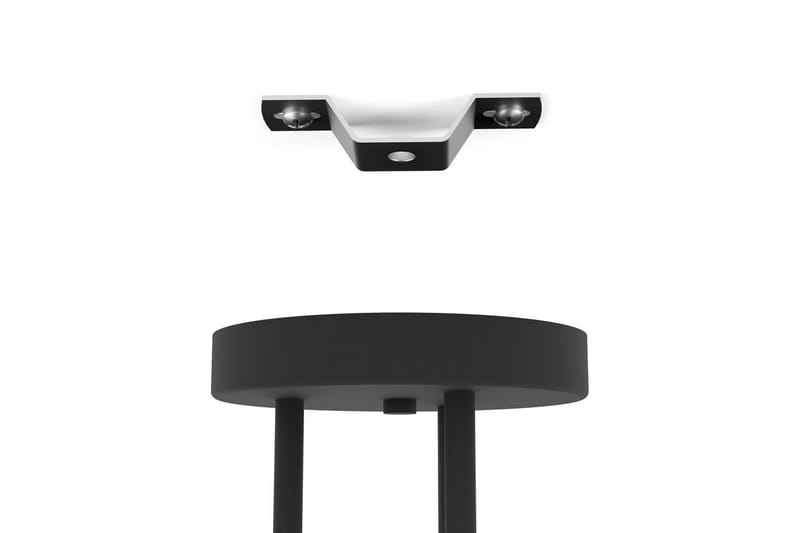Loftlampe Eglo Loreto - Sort/Hvid - Belysning - Lamper & indendørsbelysning - Soveværelse lampe - Taklampa sovrum