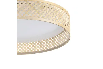 Loftlampe Eglo Luppineria Ø380 mm Hvid Brun - Hvid/Brun - Belysning - Lamper & indendørsbelysning - Soveværelse lampe - Taklampa sovrum