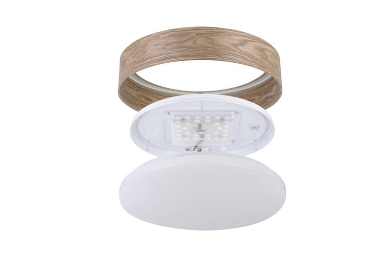 Loftlampe Eglo Luppineria Ø380 mm Sandfarvet, Hvid Brun - Hvid/Brun - Belysning - Lamper & indendørsbelysning - Soveværelse lampe - Taklampa sovrum