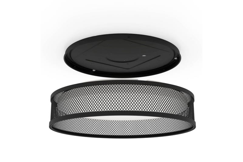 Loftlampe Eglo Luppineria Ø385 mm Sort Hvid - Sort - Belysning - Lamper & indendørsbelysning - Soveværelse lampe - Taklampa sovrum