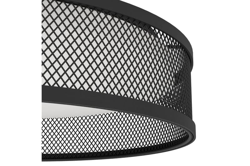Loftlampe Eglo Luppineria Ø385 mm Sort Hvid - Sort - Belysning - Lamper & indendørsbelysning - Soveværelse lampe - Taklampa sovrum