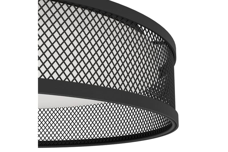 Loftlampe Eglo Luppineria Ø385 mm Sort Hvid - Sort - Belysning - Lamper & indendørsbelysning - Soveværelse lampe - Taklampa sovrum