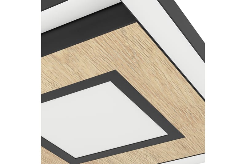 Loftlampe Eglo Marinello - Sort/Brun - Belysning - Lamper & indendørsbelysning - Soveværelse lampe - Taklampa sovrum