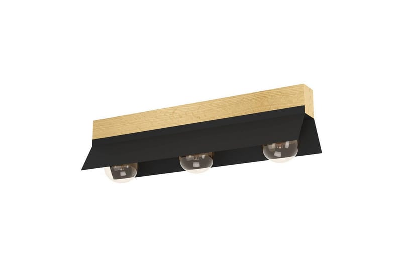 Loftlampe Eglo Tarrafo, Sort/Brun