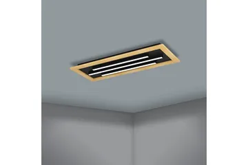 Loftlampe Eglo Tirrenara 780x305 mm - Sort/Brun - Belysning - Lamper & indendørsbelysning - Soveværelse lampe - Taklampa sovrum