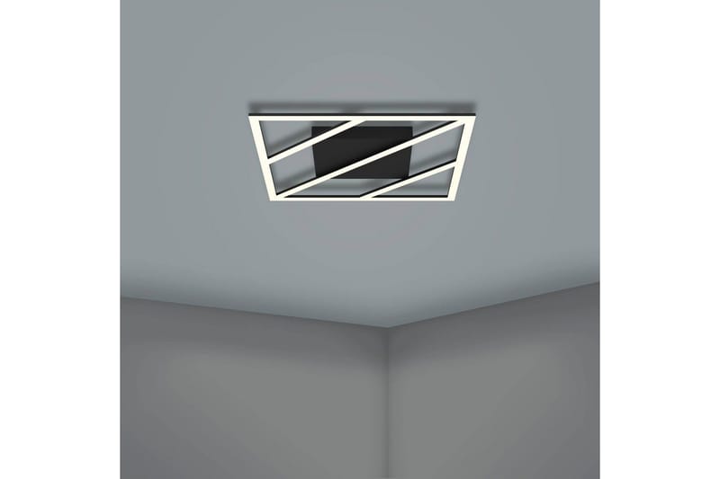 Loftlampe Eglo Ulisano - Hvid/Sort - Belysning - Lamper & indendørsbelysning - Soveværelse lampe - Taklampa sovrum