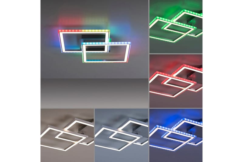 Loftlampe Felix - 44,5x6,4x44,5 cm - Belysning - Lamper & indendørsbelysning - Soveværelse lampe - Taklampa sovrum