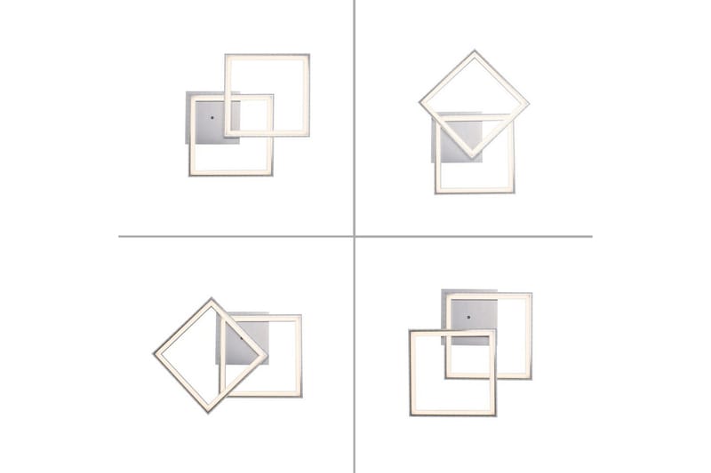 Loftlampe Felix - 44,5x6,4x44,5 cm - Belysning - Lamper & indendørsbelysning - Soveværelse lampe - Taklampa sovrum