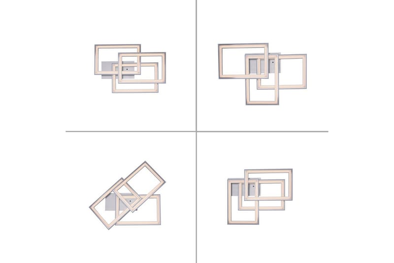 Loftlampe Felix - 56x8,4x54 cm - Belysning - Lamper & indendørsbelysning - Soveværelse lampe - Taklampa sovrum