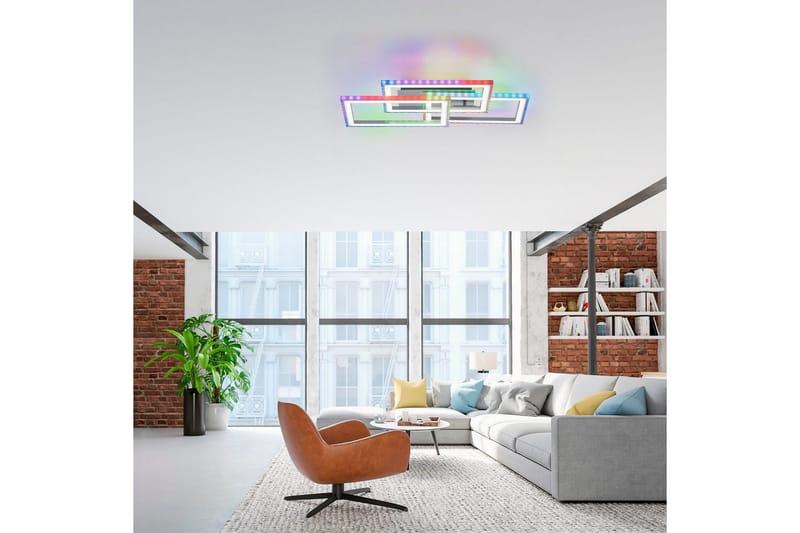 Loftlampe Felix - 56x8,4x54 cm - Belysning - Lamper & indendørsbelysning - Soveværelse lampe - Taklampa sovrum