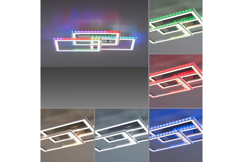 Loftlampe Felix - 56x8,4x54 cm - Belysning - Lamper & indendørsbelysning - Soveværelse lampe - Taklampa sovrum