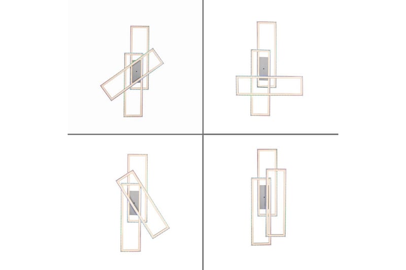 Loftlampe Felix - 71x6,9x101,2 cm - Belysning - Lamper & indendørsbelysning - Soveværelse lampe - Taklampa sovrum