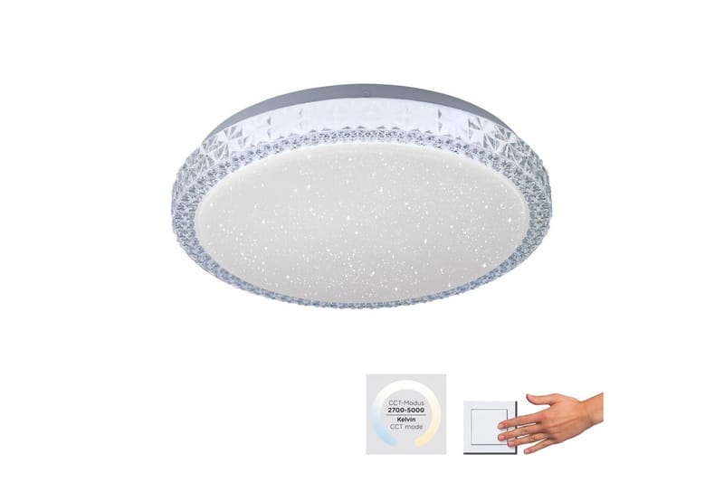 Loftlampe Frida - 30x6,7x30 cm - Belysning - Lamper & indendørsbelysning - Soveværelse lampe - Taklampa sovrum