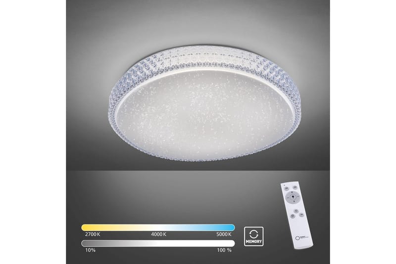 Loftlampe Frida - 60x11x60 cm - Belysning - Lamper & indendørsbelysning - Soveværelse lampe - Taklampa sovrum