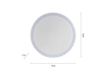 Loftlampe Frida - 60x11x60 cm - Belysning - Lamper & indendørsbelysning - Soveværelse lampe - Taklampa sovrum