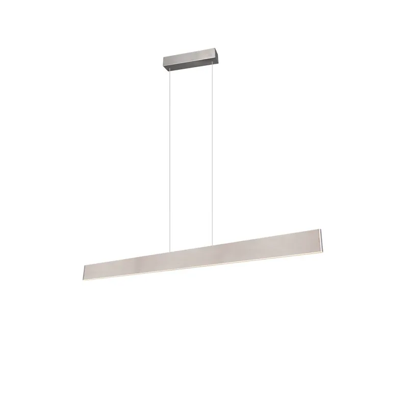 Loftlampe Galway, Børstet stål