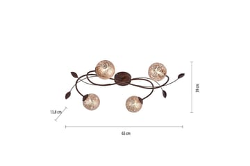 Loftlampe Greta - 39x13,8x65 cm - Belysning - Lamper & indendørsbelysning - Soveværelse lampe - Taklampa sovrum