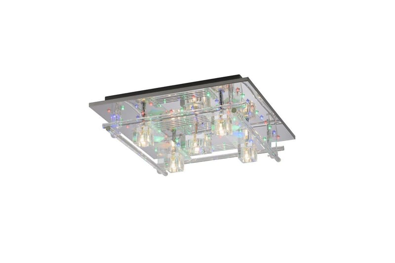 Loftlampe Kemal - 50x15x50 cm - Belysning - Lamper & indendørsbelysning - Soveværelse lampe - Taklampa sovrum