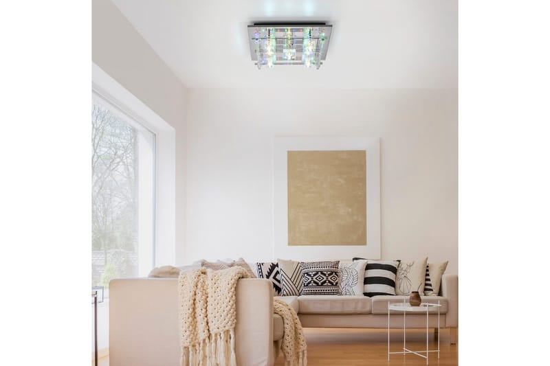 Loftlampe Kemal - 50x15x50 cm - Belysning - Lamper & indendørsbelysning - Soveværelse lampe - Taklampa sovrum