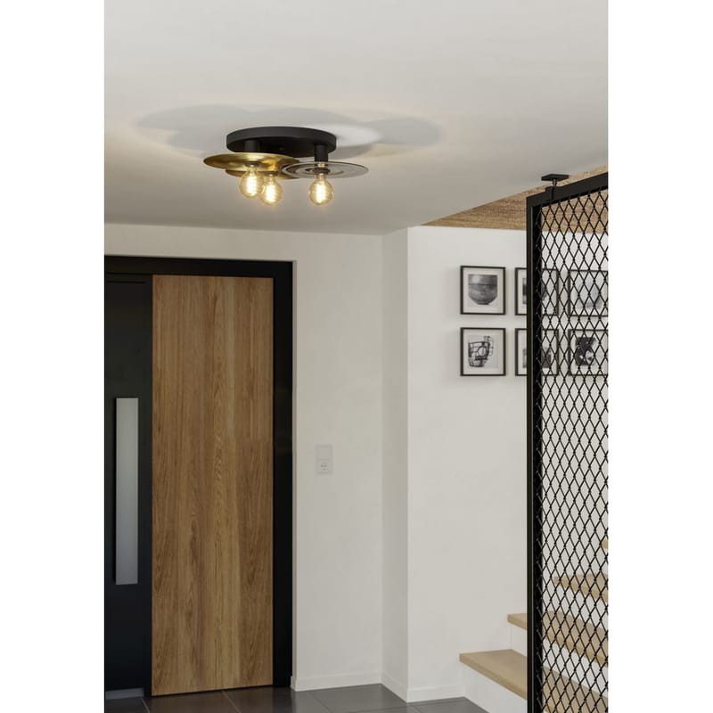 Loftlampe Lintmill med 3 lamper - 53 cm - Belysning - Lamper & indendørsbelysning - Soveværelse lampe - Taklampa sovrum