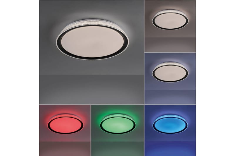 Loftlampe Lolasmart Kari - 51x9x51 cm - Belysning - Lamper & indendørsbelysning - Soveværelse lampe - Taklampa sovrum