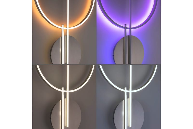 Loftlampe Q-Arkoa - 60x6x115 cm - Belysning - Lamper & indendørsbelysning - Soveværelse lampe - Taklampa sovrum