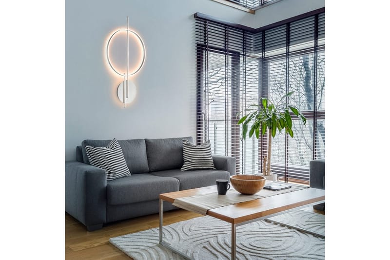Loftlampe Q-Arkoa - 60x6x115 cm - Belysning - Lamper & indendørsbelysning - Soveværelse lampe - Taklampa sovrum