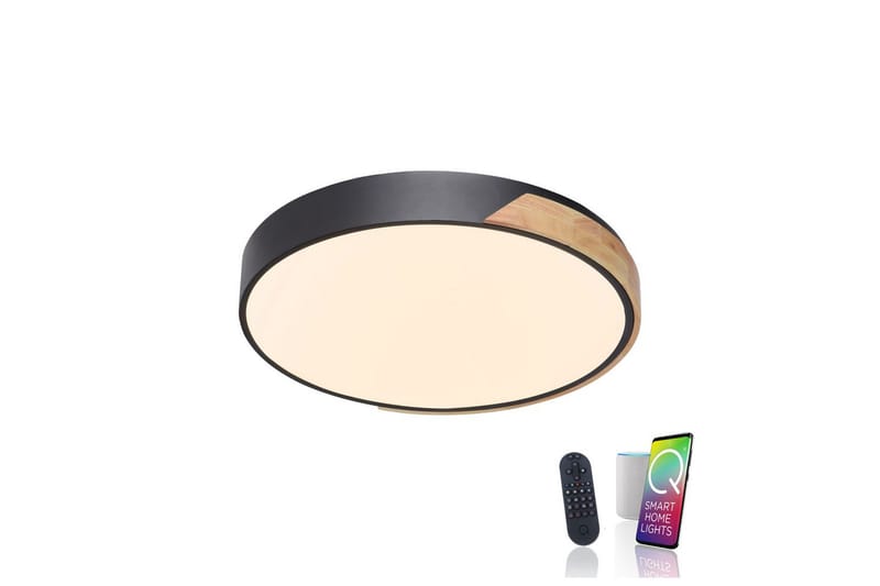 Loftlampe Q-Bila - 52x7x51 cm - Belysning - Lamper & indendørsbelysning - Soveværelse lampe - Taklampa sovrum