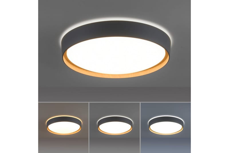 Loftlampe Q-Emilia - 50x12x50 cm - Belysning - Lamper & indendørsbelysning - Soveværelse lampe - Taklampa sovrum