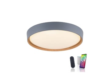 Loftlampe Q-Emilia - 50x12x50 cm - Belysning - Lamper & indendørsbelysning - Soveværelse lampe - Taklampa sovrum