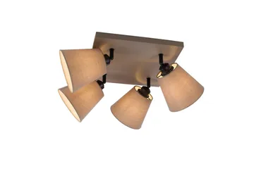 Loftlampe Riala - 59x25,5x59 cm - Belysning - Lamper & indendørsbelysning - Soveværelse lampe - Taklampa sovrum