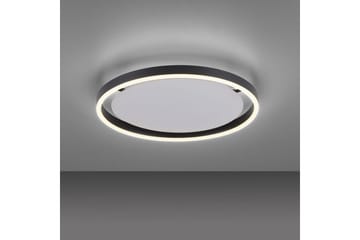 Loftlampe Ritus - 39,3x5,3x39,3 cm, Antracit - Belysning - Lamper & indendørsbelysning - Soveværelse lampe - Taklampa sovrum