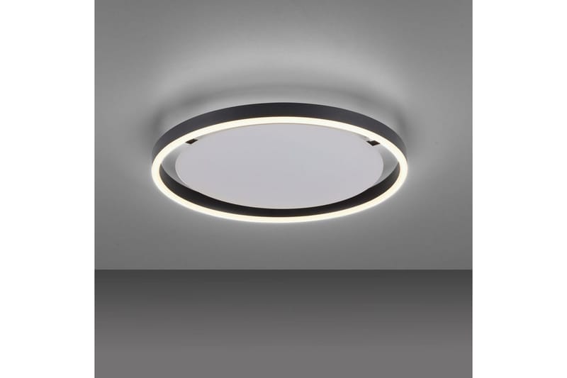 Loftlampe Ritus - 39,3x5,3x39,3 cm, Antracit - Belysning - Lamper & indendørsbelysning - Soveværelse lampe - Taklampa sovrum
