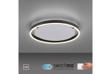 Loftlampe Ritus - 39,3x5,3x39,3 cm, Antracit - Belysning - Lamper & indendørsbelysning - Soveværelse lampe - Taklampa sovrum