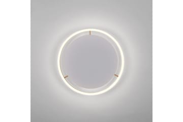 Loftlampe Ritus - 39,3x5,3x39,3 cm, Messing Mat - Belysning - Lamper & indendørsbelysning - Soveværelse lampe - Taklampa sovrum
