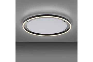 Loftlampe Ritus - 58,5x5,3x58,5 cm, Antracit - Belysning - Lamper & indendørsbelysning - Soveværelse lampe - Taklampa sovrum