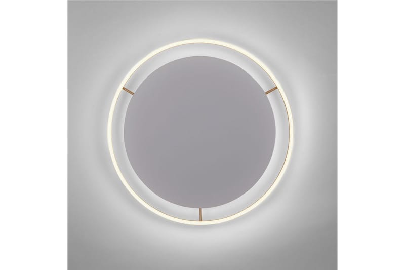 Loftlampe Ritus - 58,5x5,3x58,5 cm, Messing Mat - Belysning - Lamper & indendørsbelysning - Soveværelse lampe - Taklampa sovrum