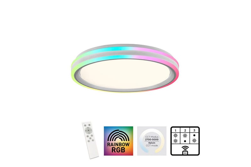 Loftlampe Spheric - 48,5x8,5x48,5 cm - Belysning - Lamper & indendørsbelysning - Soveværelse lampe - Taklampa sovrum